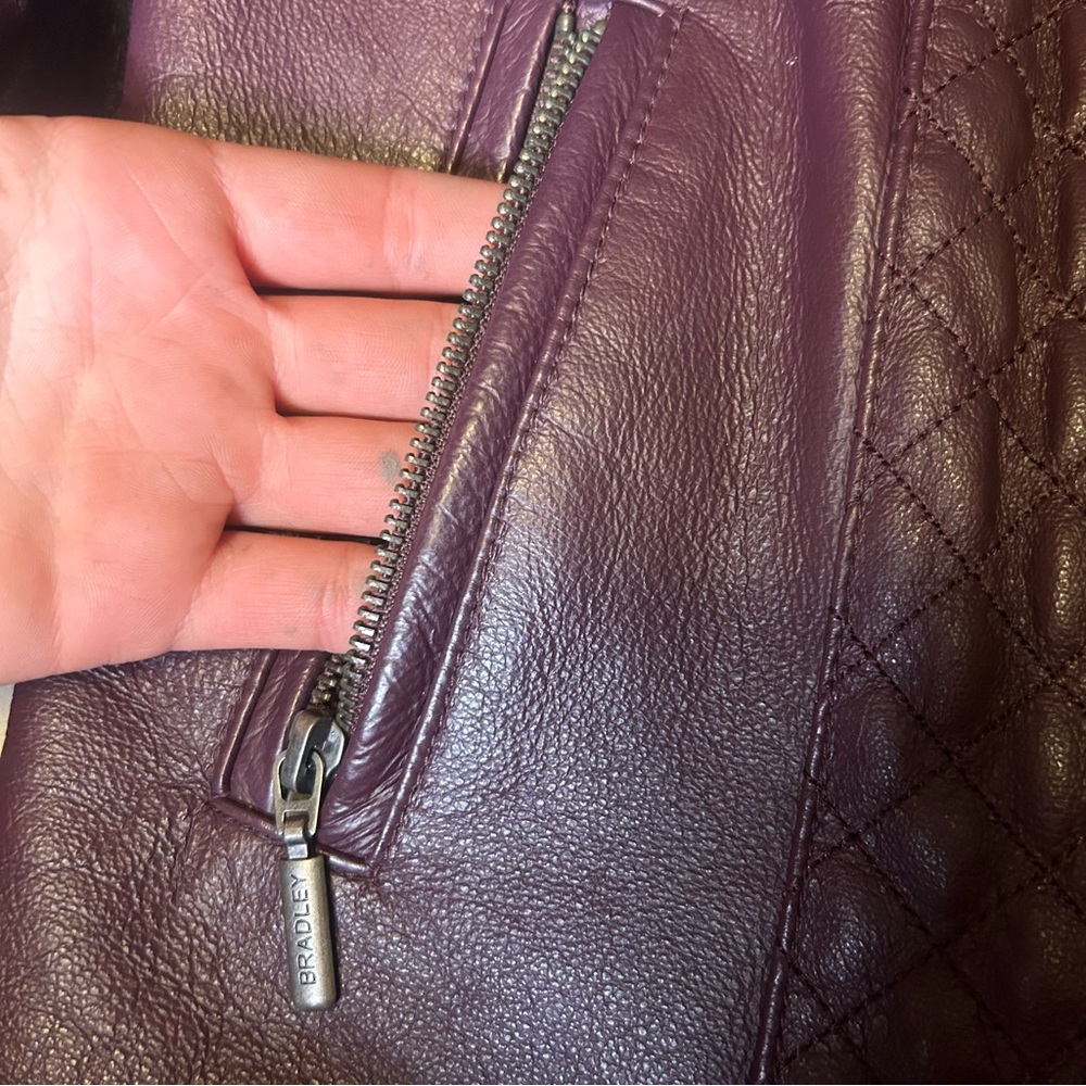 Bradley Bradley Bayou quilted leather jacket - Picture 3 of 6